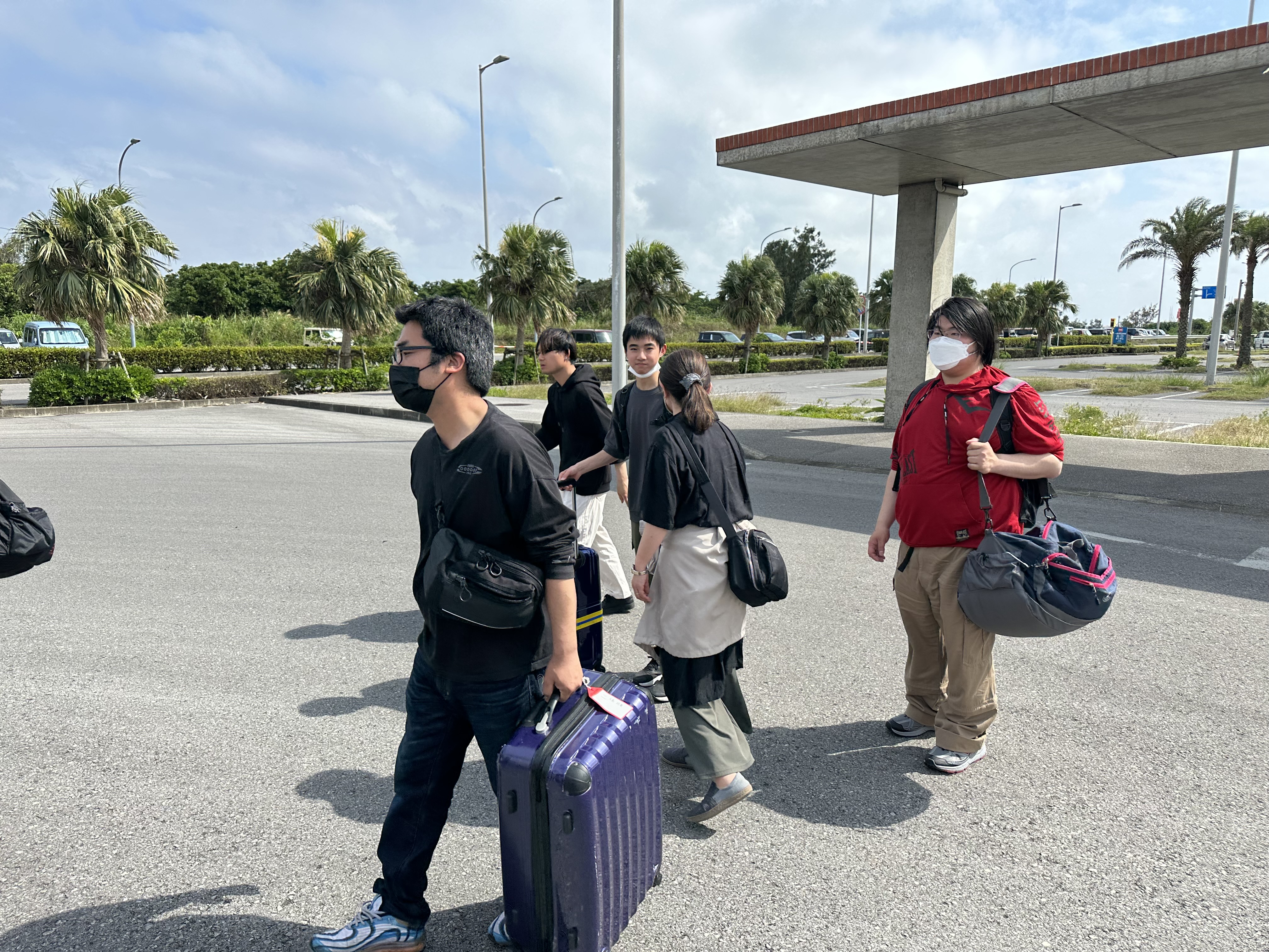 社員旅行の様子